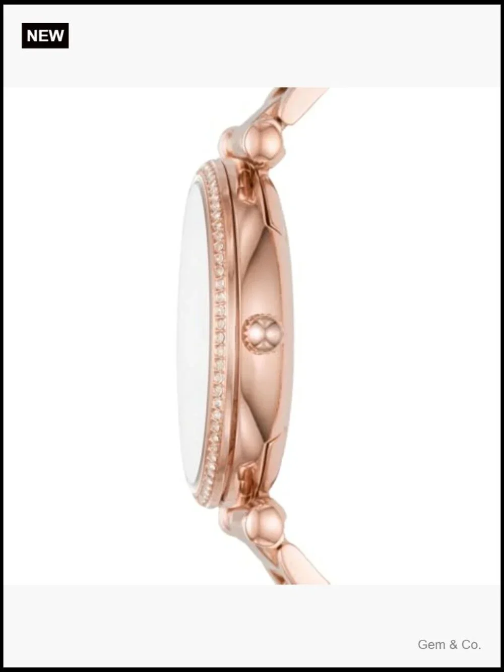 Fossil Women's Watch and Bracelet Set Carlie Three-Hand Stainless Steel